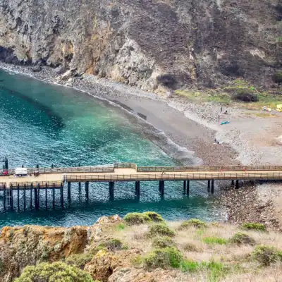 a bridge over a body of water