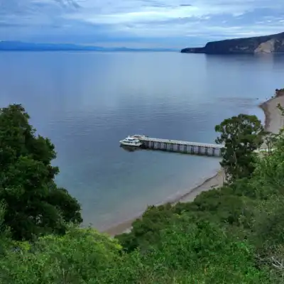 a bridge over a body of water