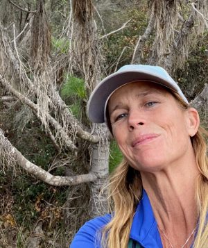 a person wearing a hat